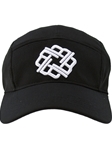 Black With White Five Panel Hat | Betenly Golf Hats Collection | Sam's Tailoring