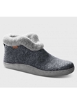 Graphite Heather Wool With Gray Suede Sole Women Shoe | Samuel Hubbard Women Shoes | Sam's Tailoring Fine Men Clothing