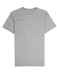 Heather Grey Jersey Fabric Short Sleeve Crew Neck Tee | Vastrm Tees Collection | Sam's Tailoring Fine Men Clothing