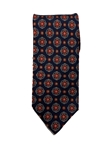 Sky, Orange And Navy Sartorial Silk Tie | Italo Ferretti Ties | Sam's Tailoring Fine Men's Clothing