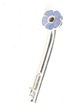 'Flower' Silver Lapel Vase