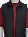 Black Bixby Quilted Water Resistant Vest