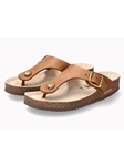 Camel Leather Nubuck Women's Wedge Sandal | Mephisto Women Cork Sandals | Sam's Tailoring Fine Women's Shoes