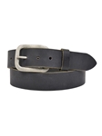 Black American Bison Leather Men Belt | Lejon Casual Belts | Sam's Tailoring Fine Men's Clothing