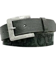 Black American Alligator Bombay Belt