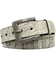 Black American Alligator Bombay Belt