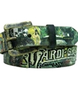 Black American Alligator Bombay Belt