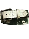 Black American Alligator Bombay Belt
