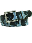Black American Alligator Bombay Belt