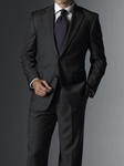 Navy with White Stripe Suit