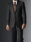 Navy with White Stripe Suit