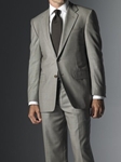 Navy with White Stripe Suit