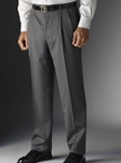 Charcoal Gabardine Trouser
