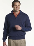 Half Zip Mock Neck Sweatshirt