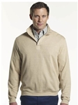 Half Zip Mock Neck Sweatshirt
