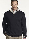 Half Zip Mock Neck Sweatshirt