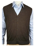 Button Front Merino Vest