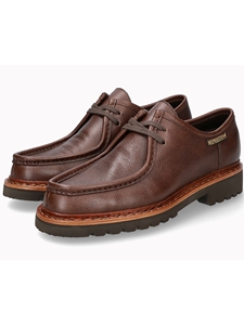 Chestnut Leather Lining Men Lace Up Shoe | Mephisto Causal Shoes | Sam's Tailoring Fine Men Clothing