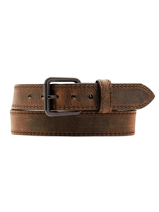 Sienna American Bison Leather Men's Belt | Lejon Casual Belts | Sam's Tailoring Fine Men's Clothing