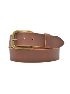 Tan American Bison Leather Men Belt | Lejon Casual Belts | Sam's Tailoring Fine Men's Clothing