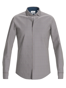 Camel Harold P Men's Long Sleeve Shirt | Brax Men's Shirts Collection | Sam's Tailoring Fine Men Clothing