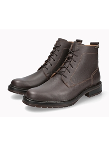 Dark Brown Gain Leather Ladislas Men's Boot | Mephisto Men's Boots  | Sam's Tailoring Fine Men Clothing