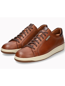 Hazelnut Grain Leather Hasko Men's Sneaker | Mephisto Men's Sneakers  | Sam's Tailoring Fine Men Clothing