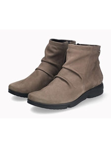 Walnut Nubuk Zipper Women's Rezia Ankle Boot | Mephisto Women's Boots  | Sams Tailoring Fine Men's Clothing