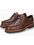 Chestnut Leather Lining Men Lace Up Shoe | Mephisto Causal Shoes | Sam's Tailoring Fine Men Clothing