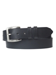 Black Genuine Saddle Leather Men's Belt | Lejon Casual Belts | Sam's Tailoring Fine Men's Clothing