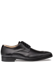 Black Tasso Wing Tip Men's Derby Shoe | Mezlan Shoe Collection | Sam's Tailoring Fine Men's Clothing