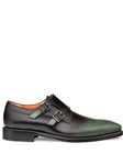 Forest Pintor Multi Tone Double Monk Strap Shoe | Mezlan Monk Strap Shoes Collection | Sam's Tailoring Fine Men's Clothing