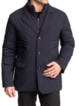 Navy Insulated With Removeable Bib Summit Jacket | Hart Schaffner Marx Jackets Collection | Sam's Tailoring Fine Men's Clothing