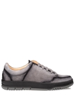 Gray Villani Suede Street Men's Casual Sneaker | Mezlan Casual Shoes Collection | Sam's Tailoring Fine Men's Clothing