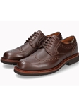 Chestnut Grain Leather Max Men's Dress Shoe | Mephisto Men's Dress Shoes  | Sam's Tailoring Fine Men Clothing