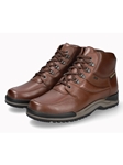 Dark Brown Leather Clint MT Air Relax Men's Boot | Mephisto Men's Boots  | Sam's Tailoring Fine Men Clothing