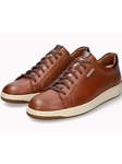 Hazelnut Grain Leather Hasko Men's Sneaker | Mephisto Men's Sneakers  | Sam's Tailoring Fine Men Clothing