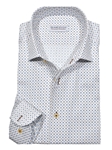 Island Neat Roll Collar Men's Shirt | Marcello Shirts Collection | Sam's Tailoring Fine Men's Clothing