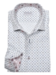 Majestic Medallion Roll Collar Men's Shirt | Marcello Shirts Collection | Sam's Tailoring Fine Men's Clothing