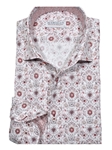 Milano Paisley Roll Collar Men's Shirt | Marcello Shirts Collection | Sam's Tailoring Fine Men's Clothing