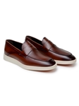 Cognac Hybrid Penny Men's Maurizio Loafer | Belvedere Studio Shoes | Sam's Tailoring Fine Men's Clothing