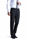 Black Bonn Feingabardine Bi Stretch Trouser | Meyer Trousers/Chinos |  Sam's Tailoring Fine Men Clothing