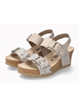 Fog Leather Nubuck Lightweight Women Cork Sandal | Mephisto Women Cork Sandals | Sam's Tailoring Fine Women's Shoes