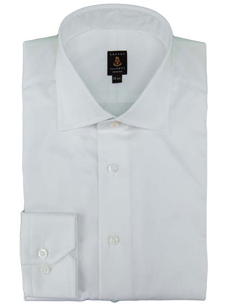 Robert Talbott White Wide Spread Collar Estate Sutter Dress Shirt ...