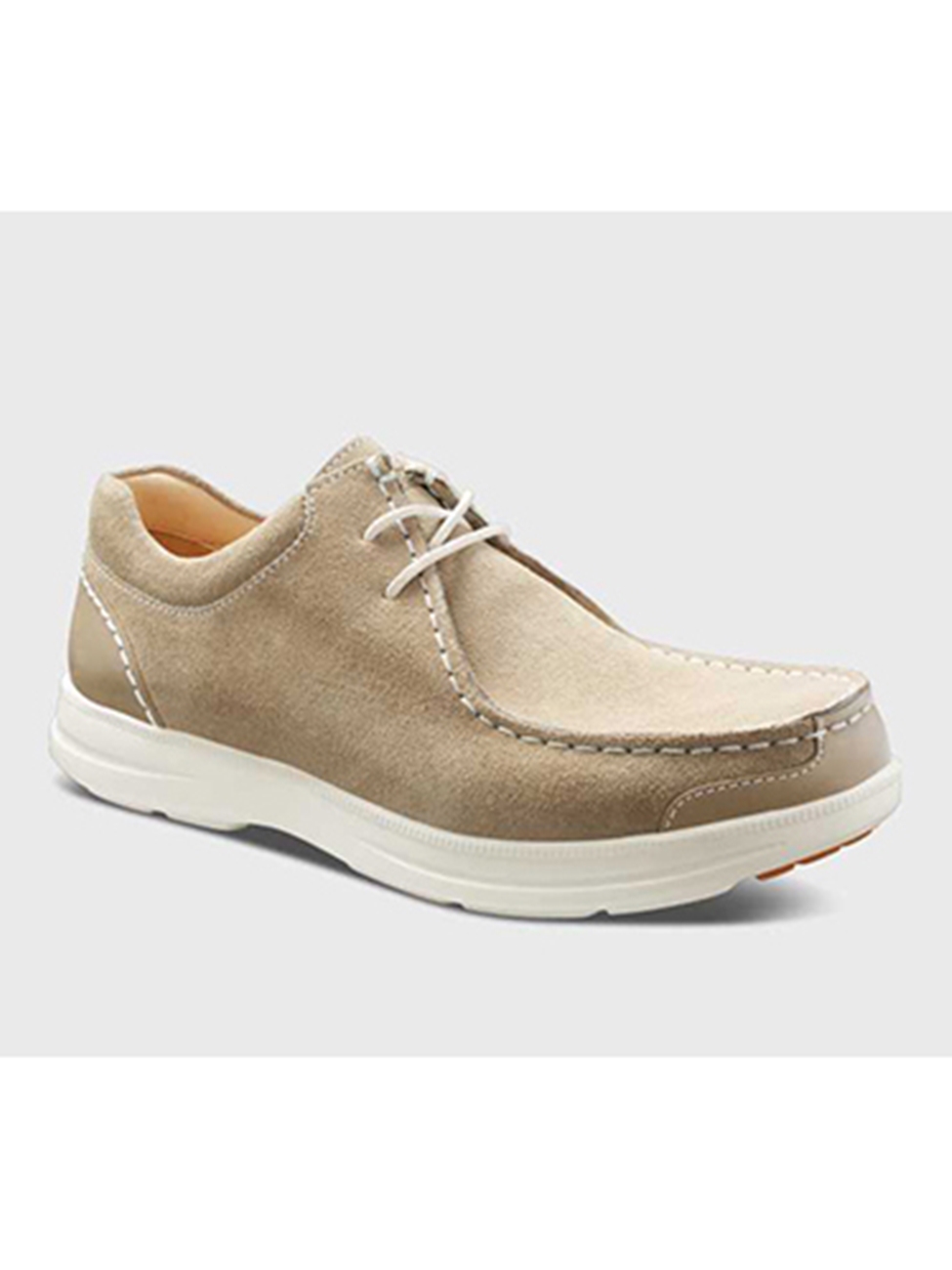 Sand Suede With White Sole Men's Casual Shoe | Men's Spring Casual ...