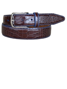 Lejon Brown Anzio Dress Belt 15681 - Fall Collection Leather Belts | Sam's Tailoring Fine Men's Clothing