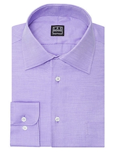 Ike Behar Black Label Regular Fit Solid Dress Shirt Lavender 28S0383-683 - Spring 2015 Collection Dress Shirts | Sam's Tailoring Fine Men's Clothing