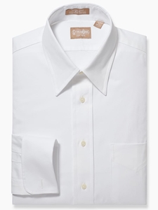 white collar french cuff dress shirts