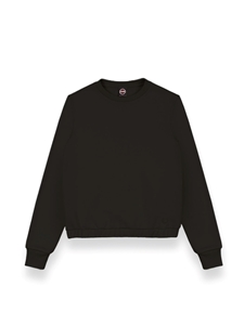 Black Women's Crewneck Sweatshirt | Colmar Women's Clothing | Sam's Tailoring Fine Men's Clothing