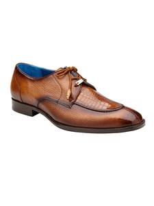 Antique Almond Pebble Grain Primo Dress Shoe | Belvedere Dress Shoes Collection | Sam's Tailoring Fine Men's Clothing